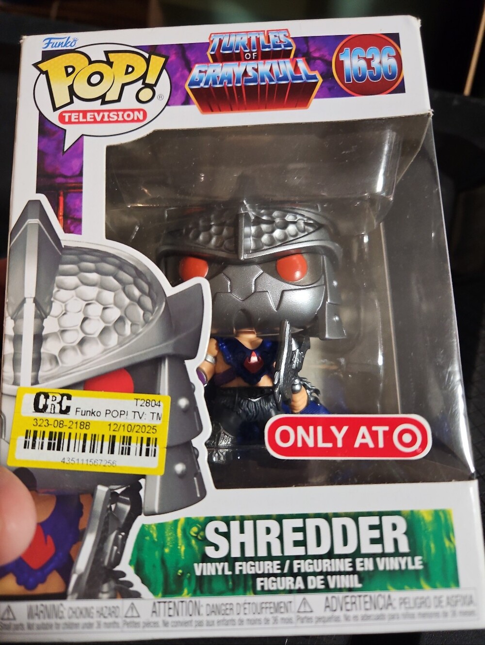 Funko Pop! Vinyl: Teenage Mutant Ninja Turtles - Shredder - Target: NEW